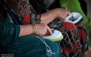 کلاش بافی در اورامانات