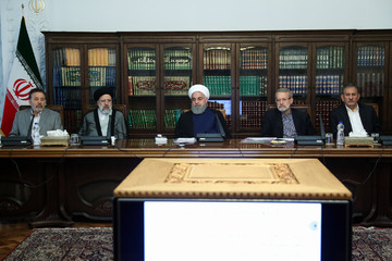 جلسه شورای عالی هماهنگی اقتصادی با حضور سران قوا