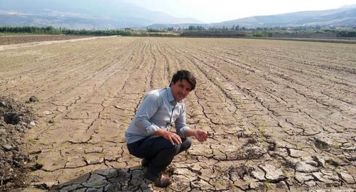 آتش بی‌آبی در شالیزاران رستم‌آباد گیلان
