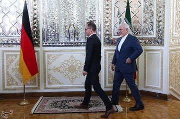 دیدار وزیر امور خارجه آلمان با ظریف