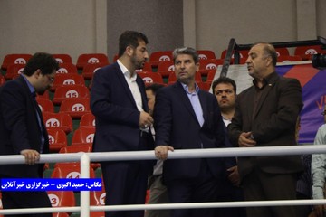 بازدید استاندار آذربایجان‌غربی از آخرین مراحل آماده سازی سالن غدیر ارومیه