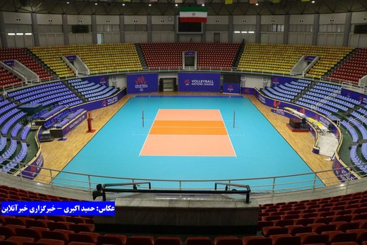 تصاویر | ارومیه آماده برگزاری مسابقات لیگ ملت های والیبال ۲۰۱۹ است