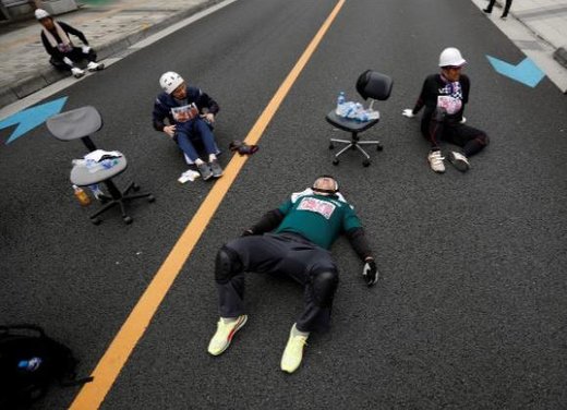 مسابقه صندلی‌ سواری در توکیو
