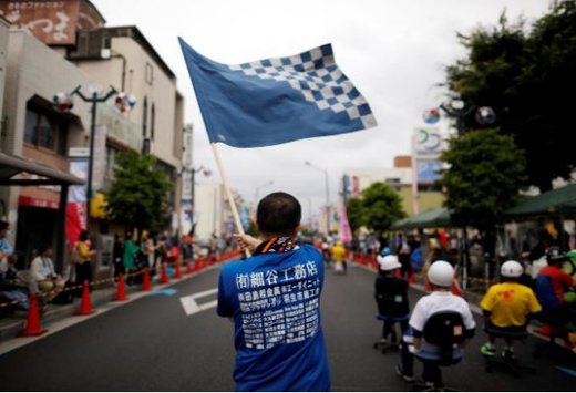 مسابقه صندلی‌ سواری در توکیو