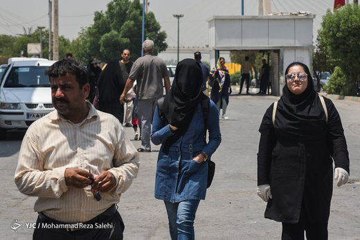 گرمای طاقت‌فرسا در اهواز