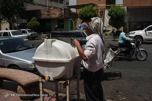 گرمای طاقت‌فرسا در اهواز