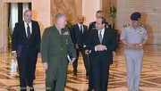 سیسی با رئیس فرماندهی مرکزی ارتش آمریکا دیدار کرد