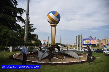 ارومیه رنگ والیبال گرفته است
