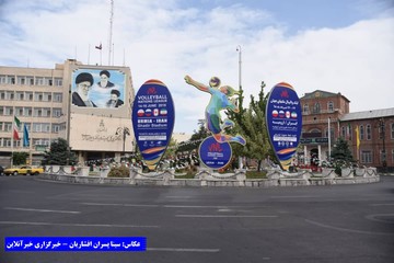 ارومیه رنگ والیبال گرفته است