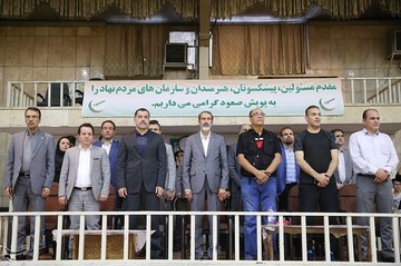 بازی دوستانه تیم منتخب کودکان کار و ستارگان هنر ایران