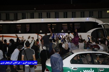 تیم ملی به ارومیه رسید