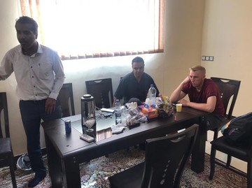 خدمه نفتکش سانحه‌دیده در دریای عمان