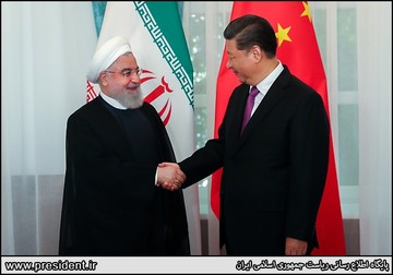 Iran, China presidents confer on issues of mutual interest