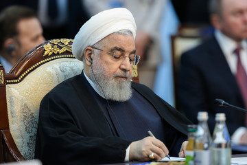 حضور روحانی در نوزدهمین اجلاس سازمان همکاری شانگهای