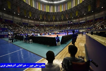 تصاویر | بازی تیم‌های ملی ایران و کانادا در لیگ ملت‌های والیبال
