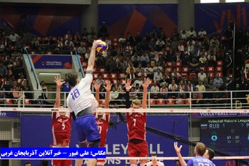 تصاویر | بازی تیم‌های ملی ایران و کانادا در لیگ ملت‌های والیبال
