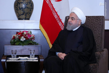 دیدار رئیس‌جمهور با عبدالله عبدالله، رئیس اجرایی دولت افغانستان