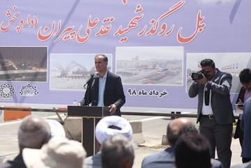 پل روگذر داروپخش اردبیل افتتاح شد