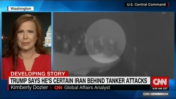 تحلیلگر سی‌ان‌ان: هیچ علامتی از ایران در تصاویر ویدئوی آمریکا از نفتکش‌ها مشاهده نمی‌شود