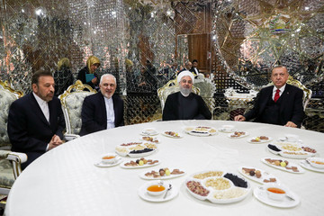 دیدار روسای جمهور ایران و ترکیه در تاجیکستان