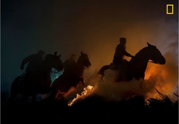 فستیوال سنت آنتونی اسپانیا، برنده سوم مسابقه عکاسی نشنال جئوگرافیک ۲۰۱۹ در بخش مردم