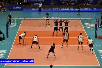 تصاویر | ایران و لهستان در سالن مملو از تماشاگر