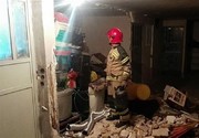 انفجار شدید در تهران بر اثر نشت سیلندر گاز/ تصاویر
