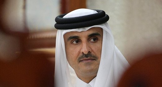 پیام تسلیت امیر قطر برای حادثه آتش‌سوزی کلینیک سینا