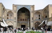 تصاویر | وضعیت بازار قیصریه اصفهان پس از ریزش سقف