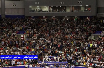 تصاویر | دیدار ایران و روسیه در لیگ ملت‌های والیبال