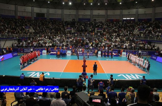 تصاویر | دیدار ایران و روسیه در لیگ ملت‌های والیبال