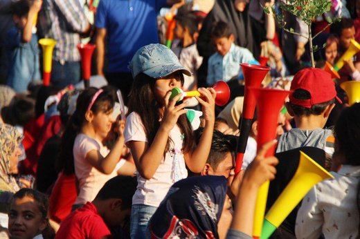 پارک میزبان والیبال‌دوستان بدون بلیت شد