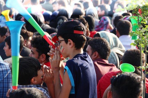 پارک میزبان والیبال‌دوستان بدون بلیت شد