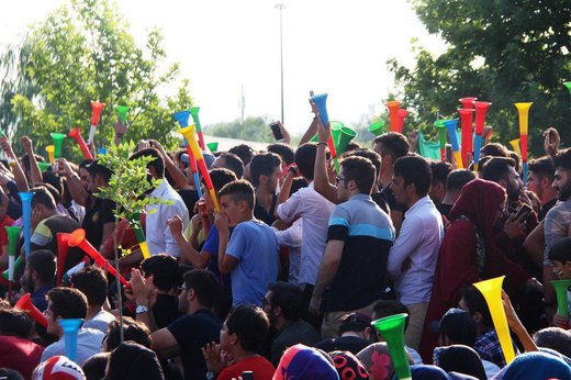 پارک میزبان والیبال‌دوستان بدون بلیت شد