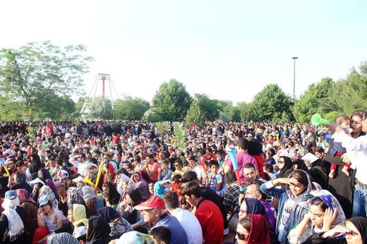 پارک میزبان والیبال‌دوستان بدون بلیت شد