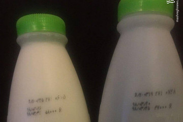 عکس | گران‌ شدن ۱۰۰۰ تومانی شیر در یک روز!