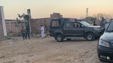 تصاویر خاکسپاری امنیتی مرسی در قاهره