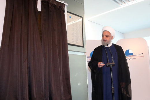 افتتاح ترمینال گالری سلام در فروگاه امام خمینی(ره) با حضور رئیس‌جمهور