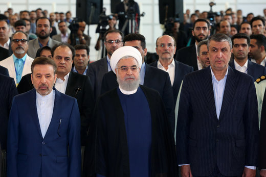 افتتاح ترمینال گالری سلام در فروگاه امام خمینی(ره) با حضور رئیس‌جمهور