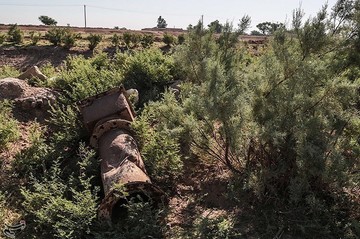 کاهش شدید آب رودخانه کرخه نور در هویزه