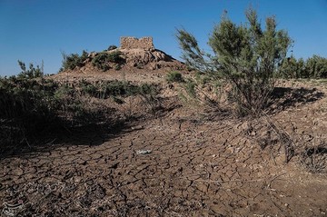 کاهش شدید آب رودخانه کرخه نور در هویزه