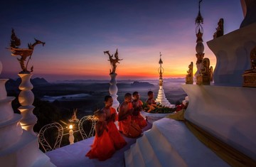 عکس | نیایش صبحگاهی در عکس روز نشنال جئوگرافیک