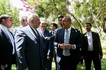 دیدار وزرای خارجه ایران و ترکیه در اصفهان