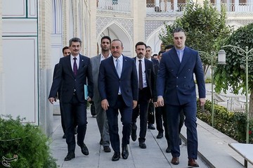 دیدار وزرای خارجه ایران و ترکیه در اصفهان