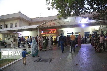 انتقال مصدومان اتوبوس زائران کربلا در هرمزگان