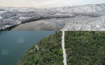 ترکیبی از زمستان و تابستان در ترکیه
