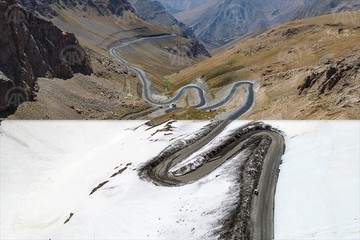 ترکیبی از زمستان و تابستان در ترکیه