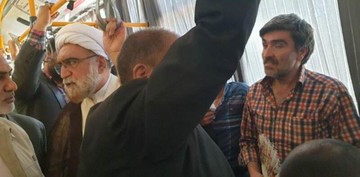 عکس | تولیت آستان قدس با اتوبوس به حرم رضوی رفت