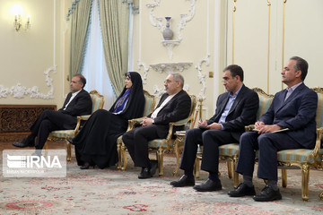 دیدار رئیس اتحادیه بین‌المجالس جهانی با رئیس‌جمهور