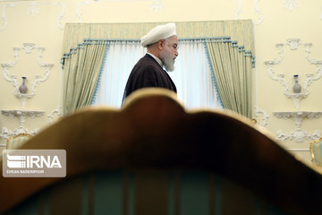 دیدار رئیس اتحادیه بین‌المجالس جهانی با رئیس‌جمهور